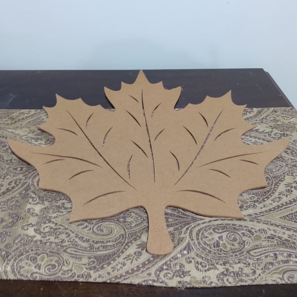 JCPENNEY Leaf 2 PC Placemats Khaki - Picture 7 of 7